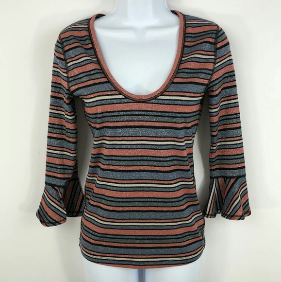 ❌SOLD❌ Free People Surprise Party Multi Color Top… - Picture 4 of 8